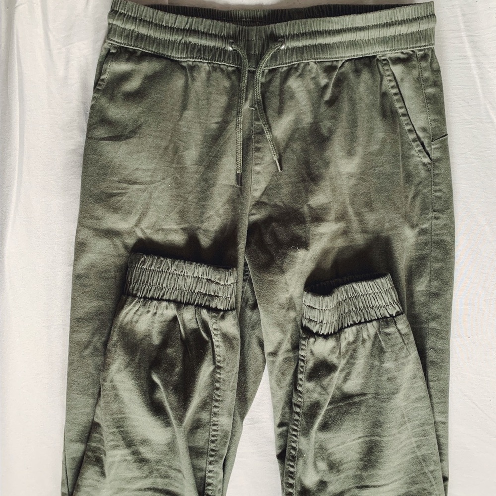 “Nameless” Green Joggers